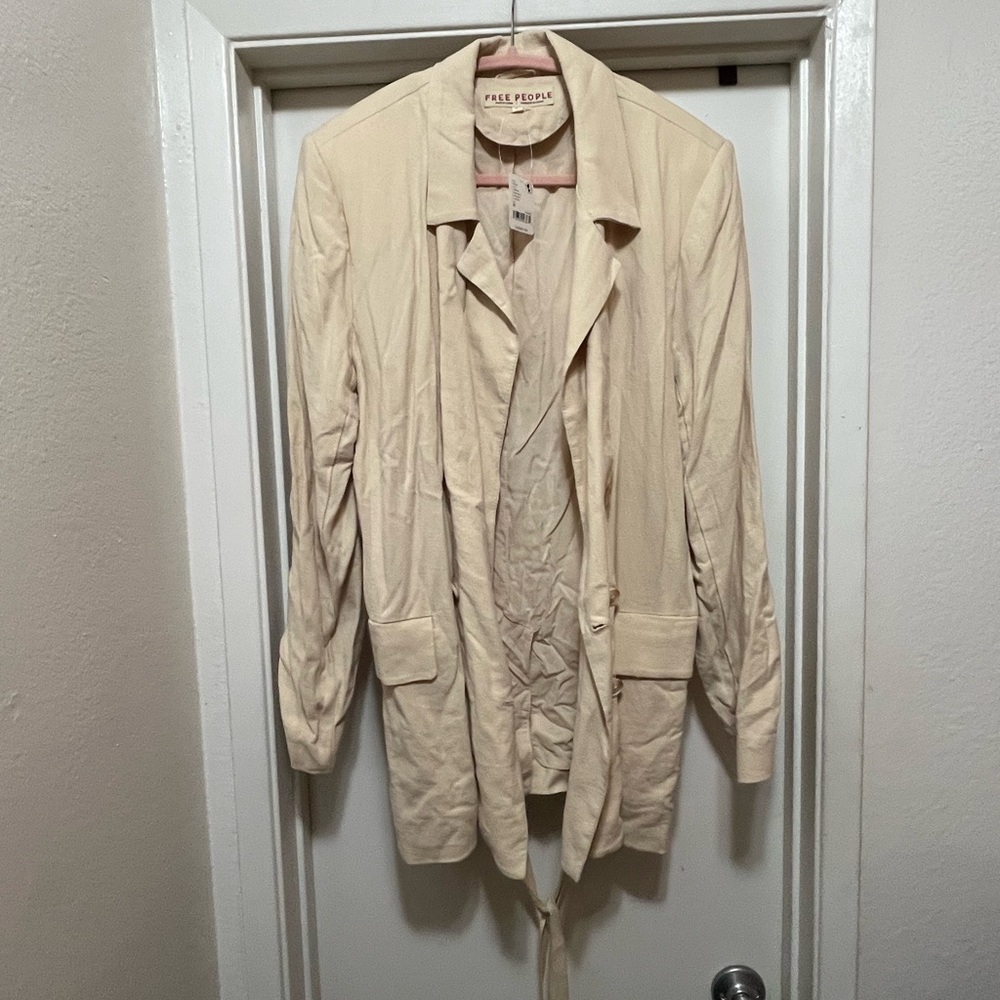 Free People Cream Jacket
